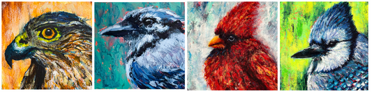 Oops….I started a bird painting series….