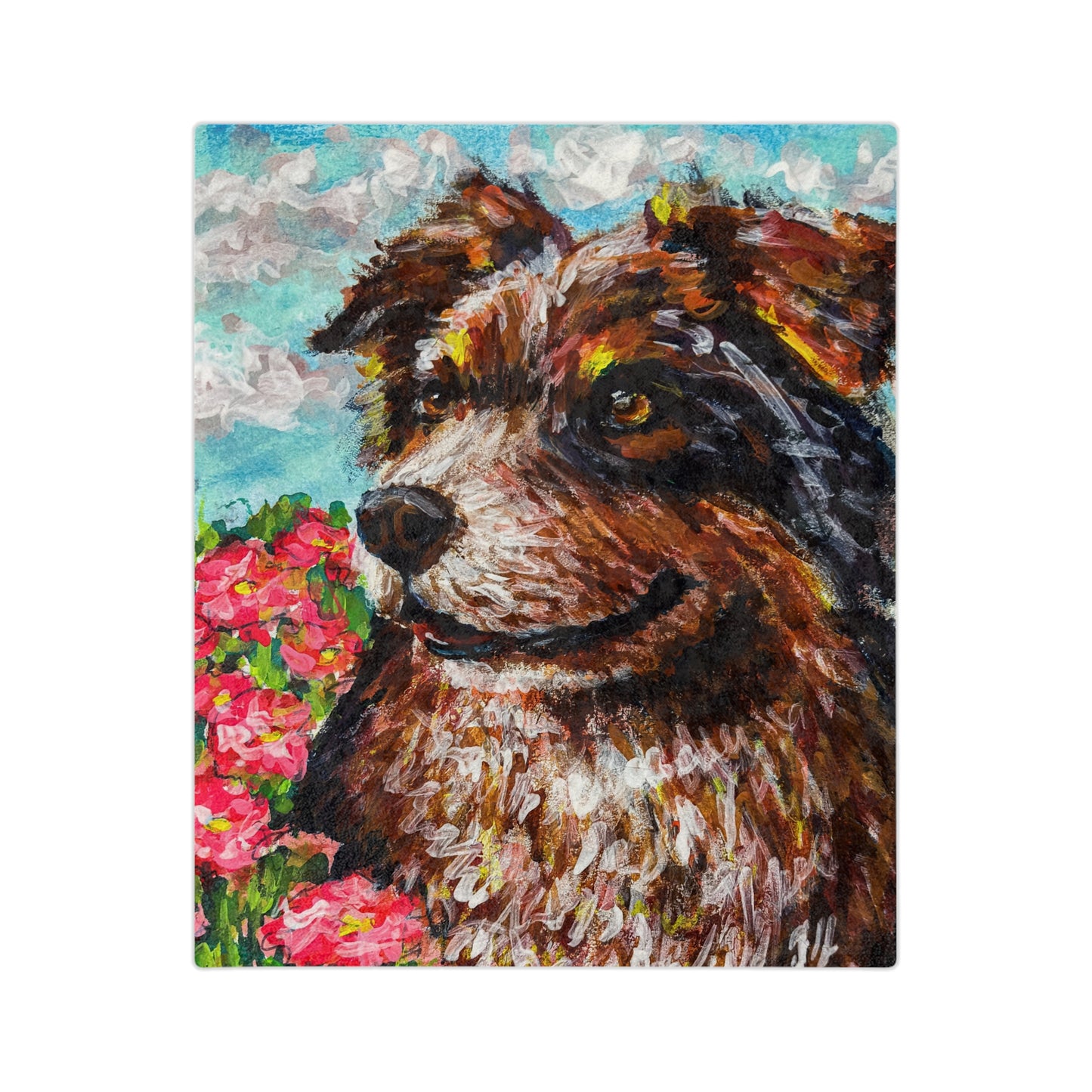 Awestruck Aussie - Microfiber Blanket
