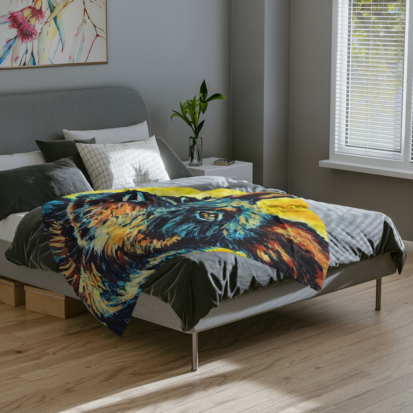 Starry Eyed Heeler - Microfiber Blanket