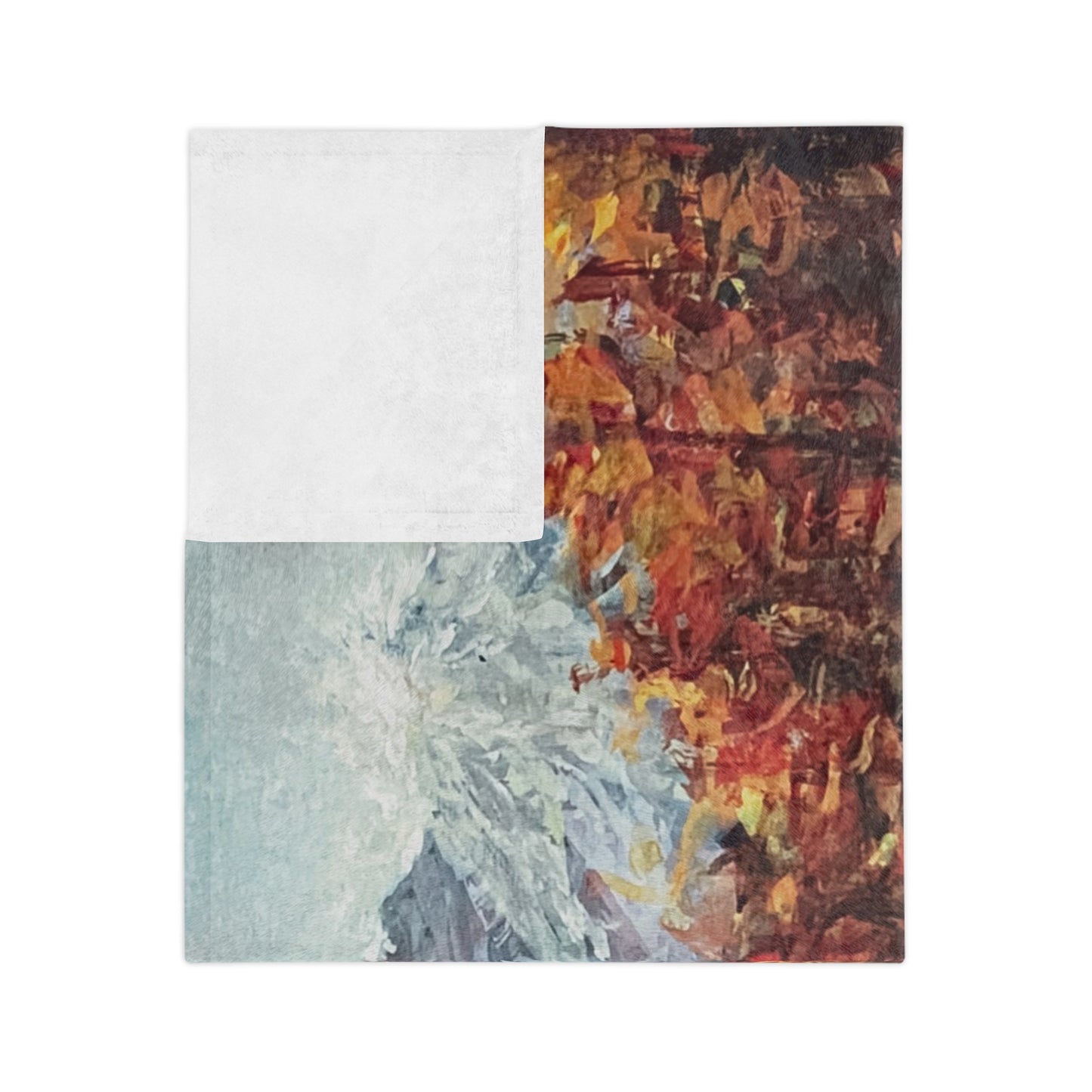 Golden Autumn Sunrise - Microfiber Blanket