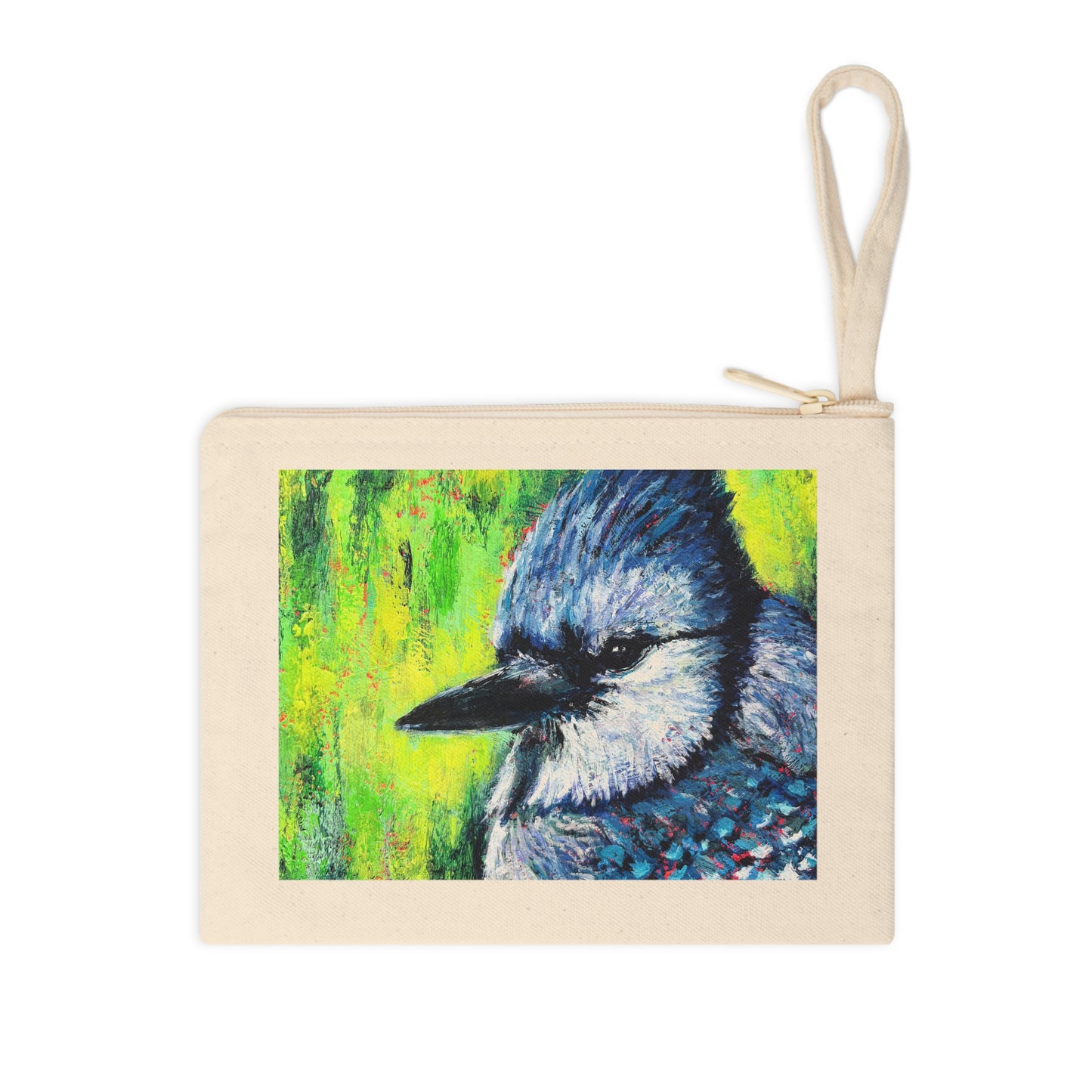Bluejay’s Gaze - Zipper Pouch