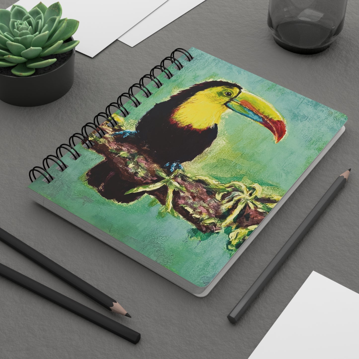 Toucan’s Perch - Spiral Notebook
