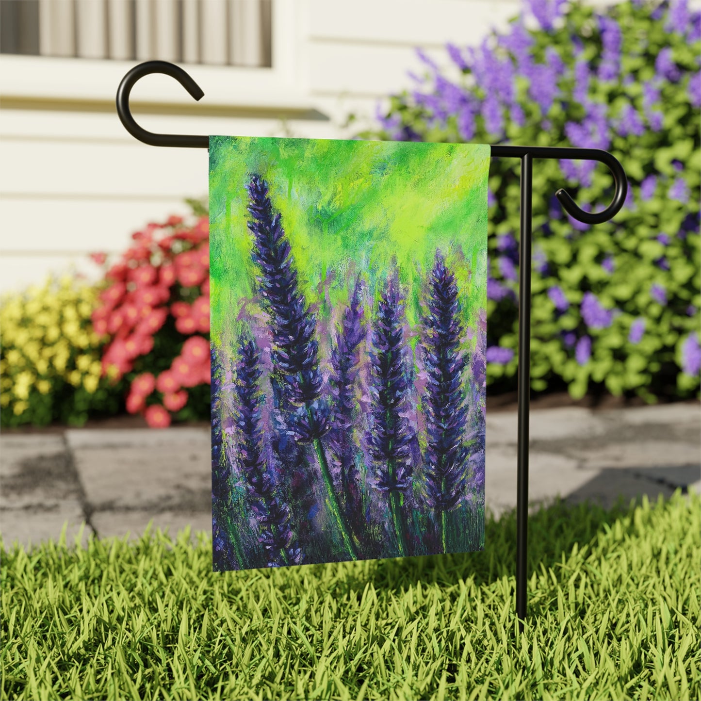 Lavender Fields Forever - Garden Flag