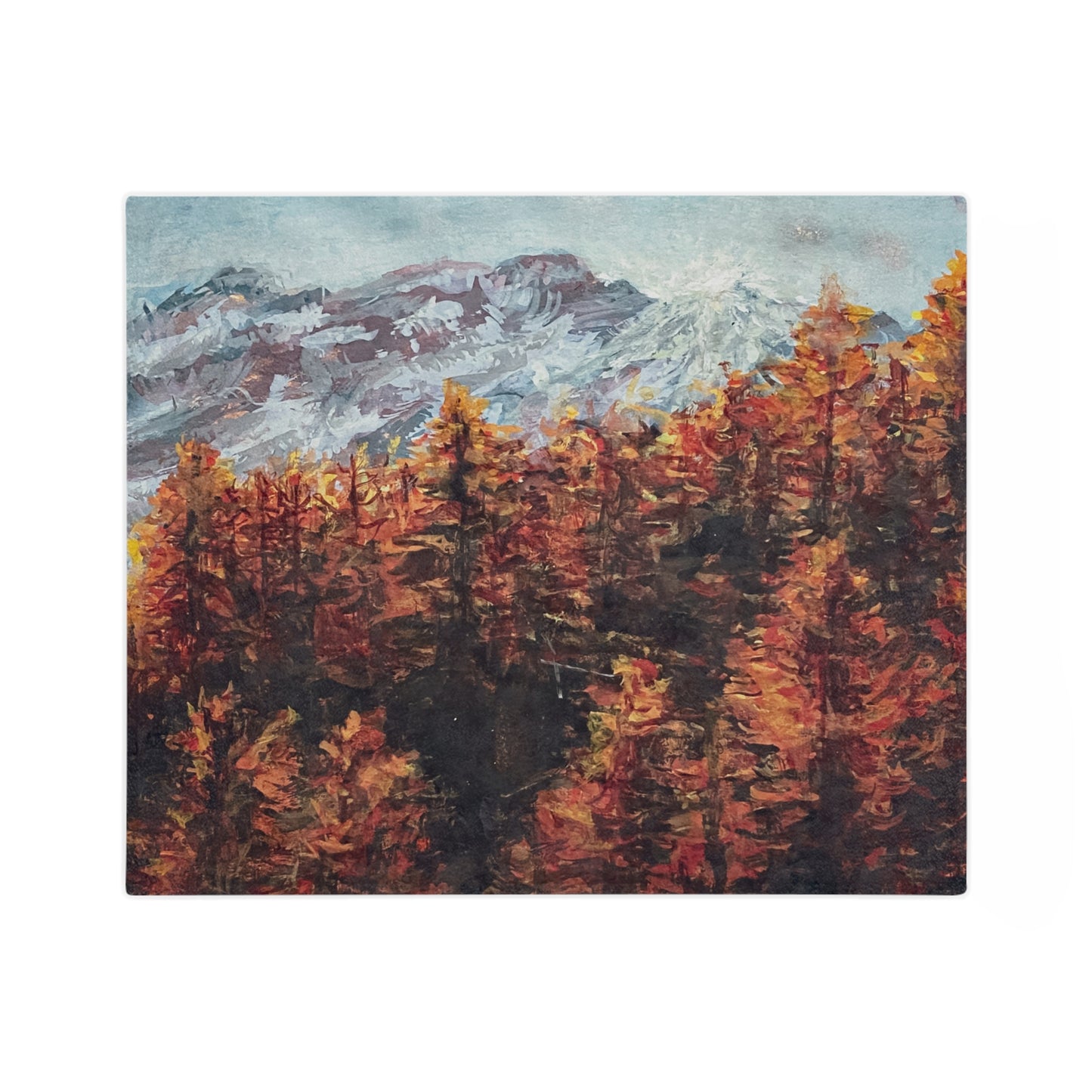 Golden Autumn Sunrise - Microfiber Blanket