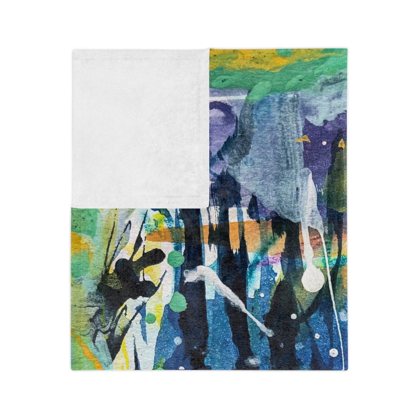 Splattered - Microfiber Blanket