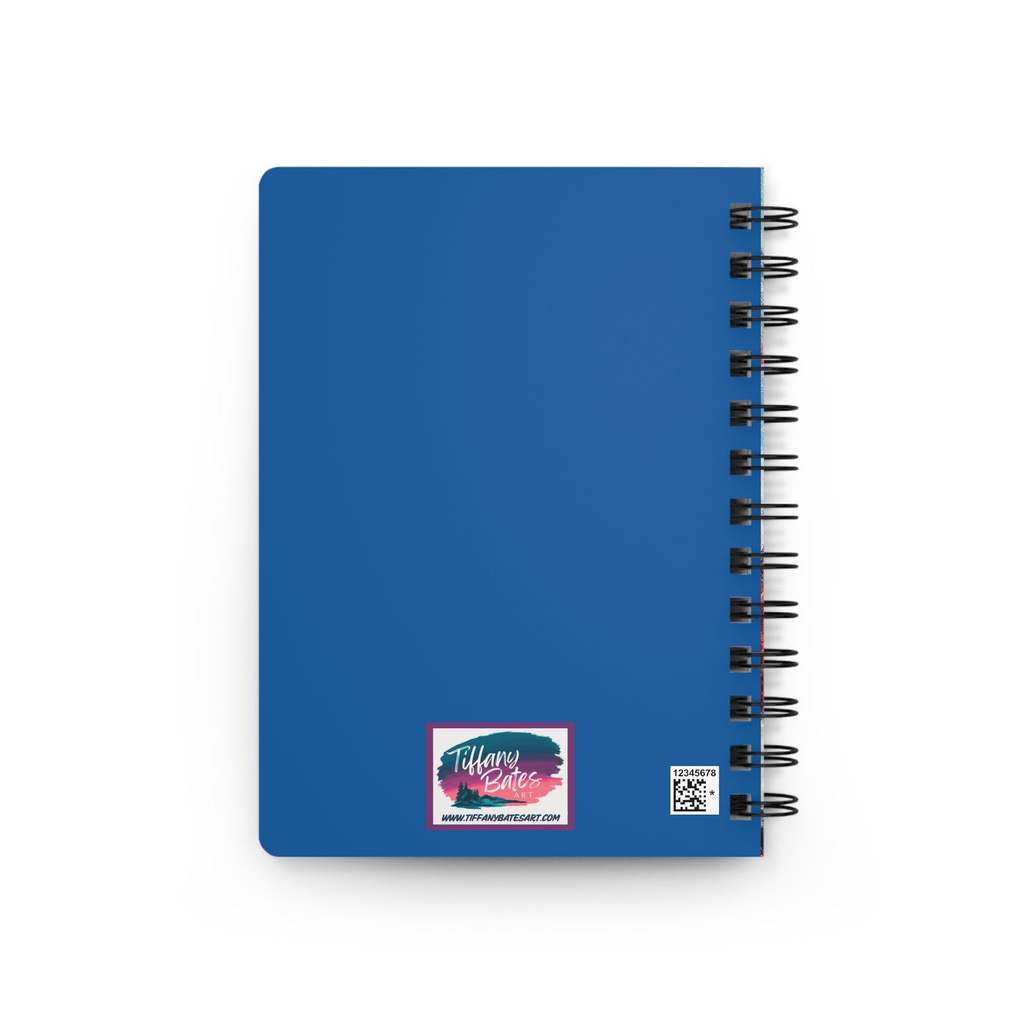 Frost & Fire Cardinal - Spiral Notebook