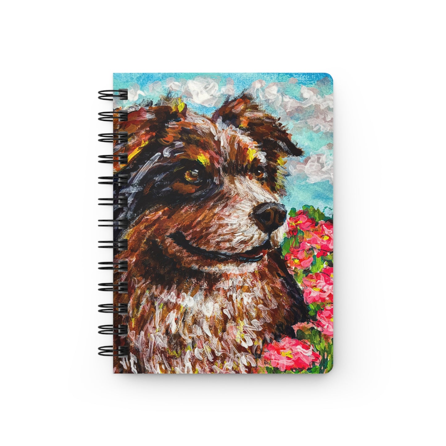 Awestruck Aussie - Spiral Notebook