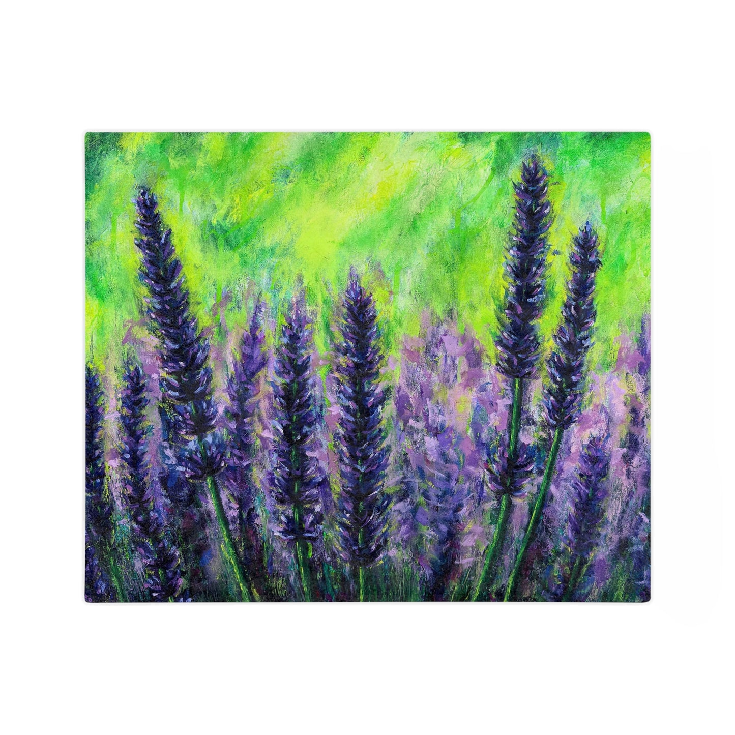 Lavender Fields Forever - Microfiber Blanket