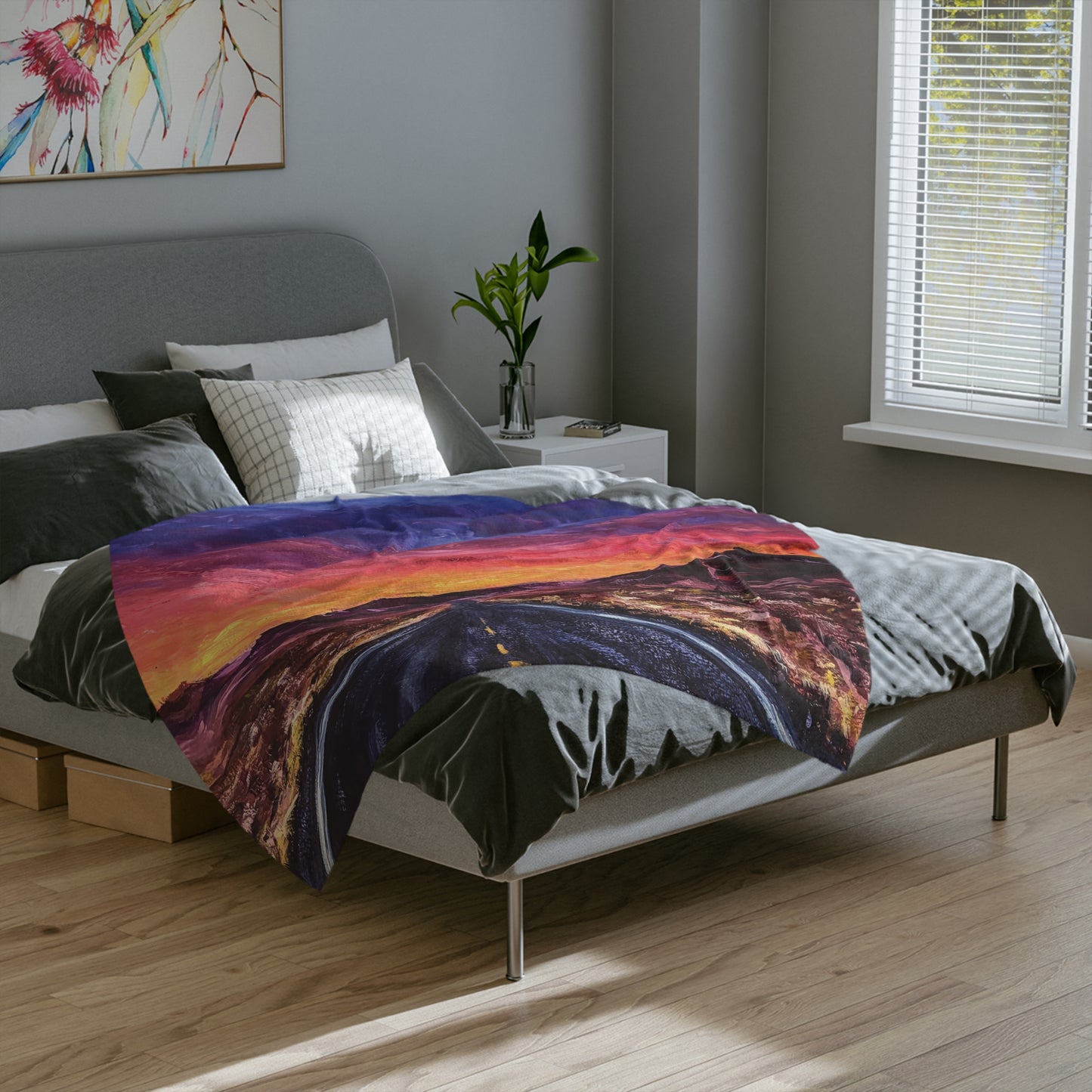 Desert Blaze - Microfiber Blanket