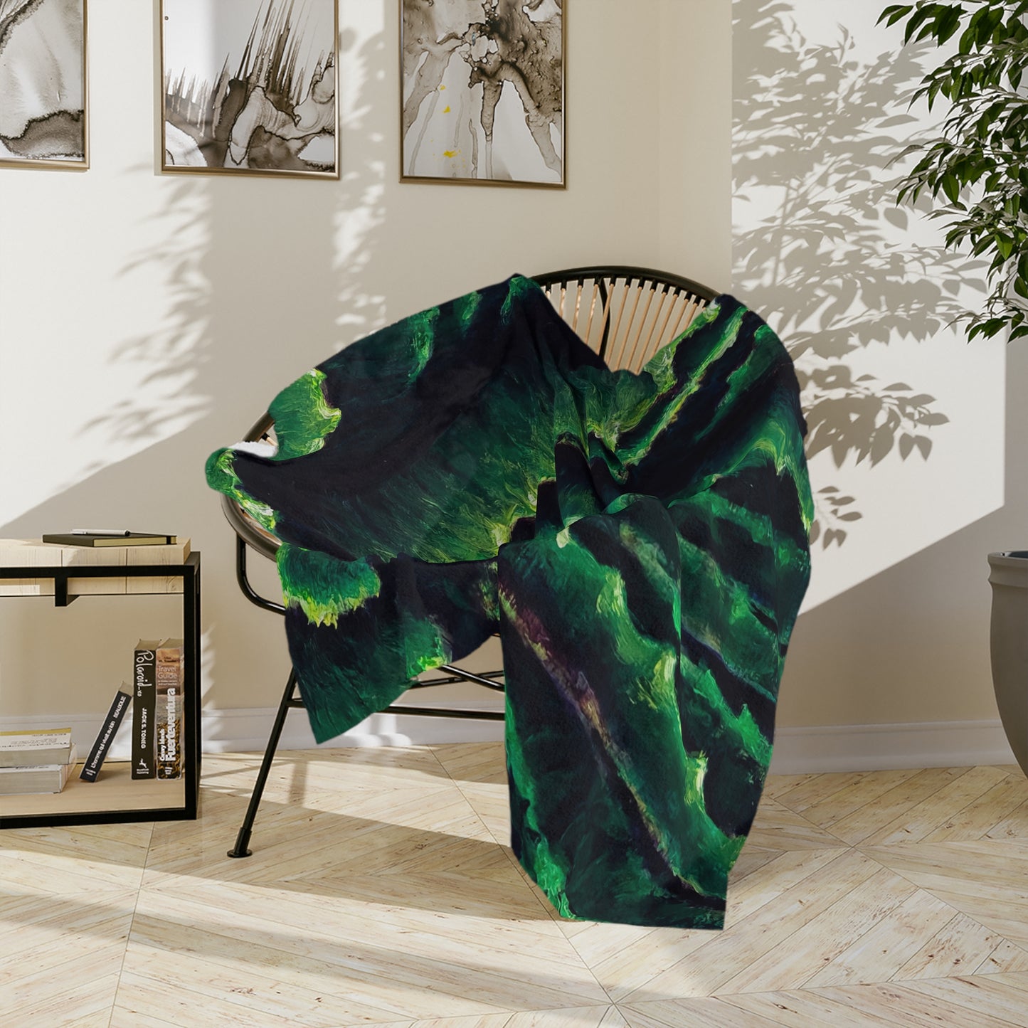 Aloe Confluence - Microfiber Blanket