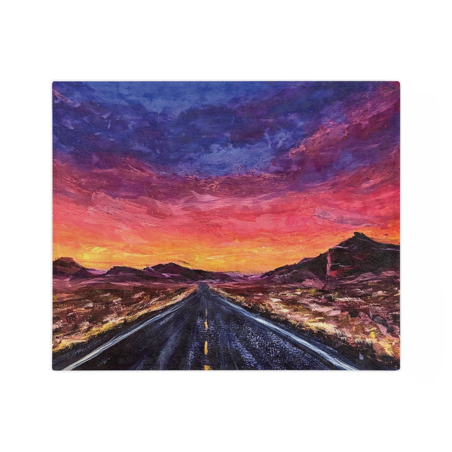 Desert Blaze - Microfiber Blanket