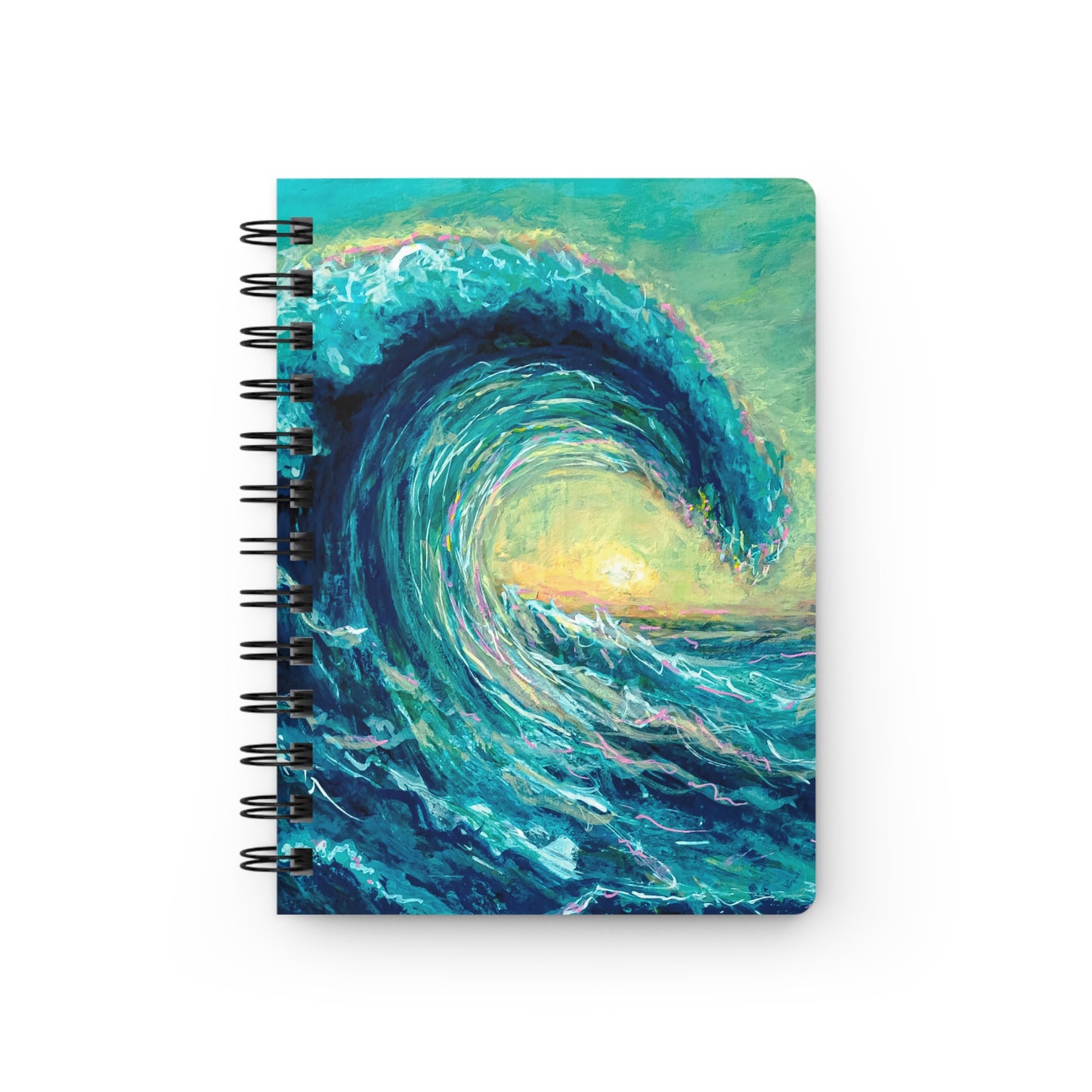 Golden Crest - Spiral Notebook