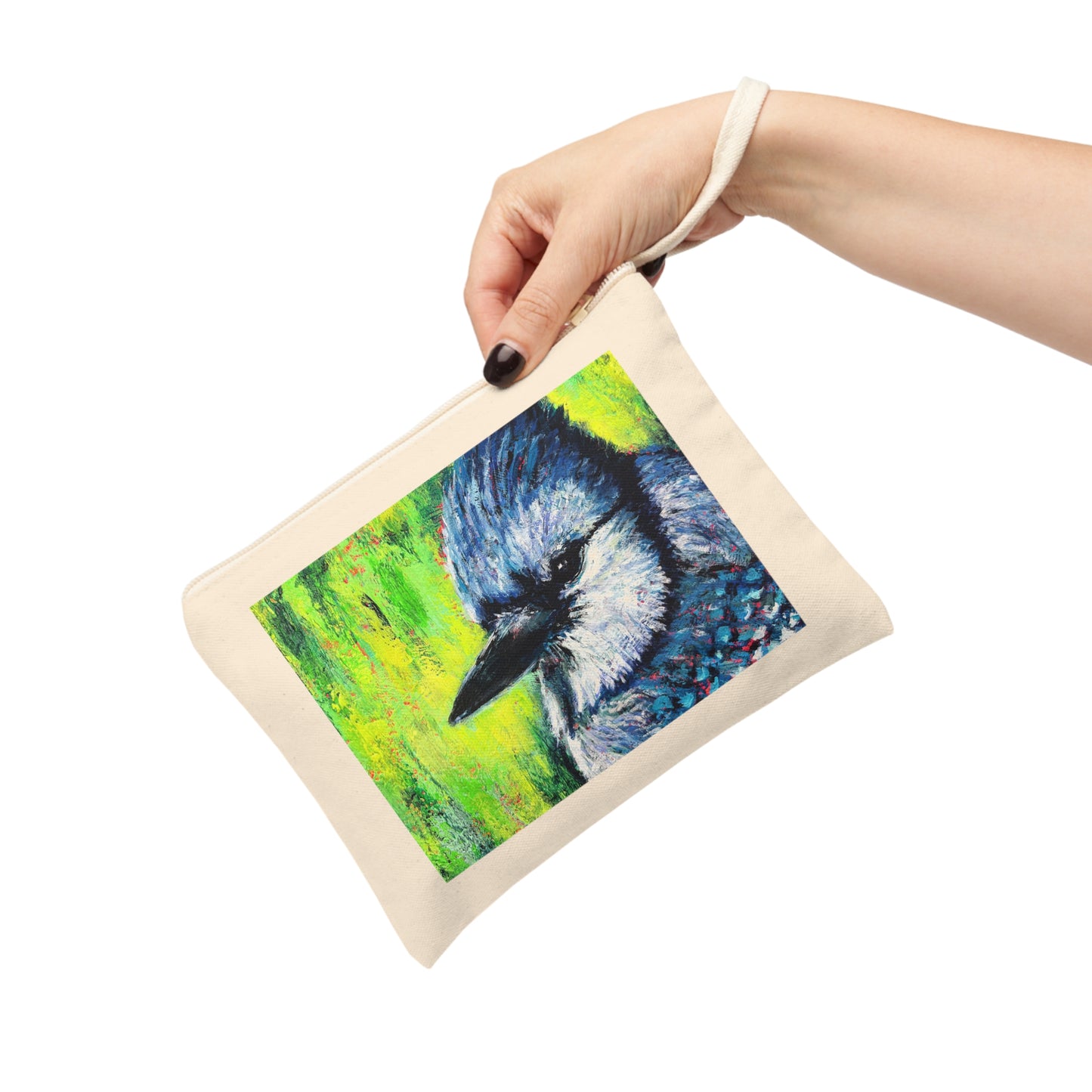 Bluejay’s Gaze - Zipper Pouch