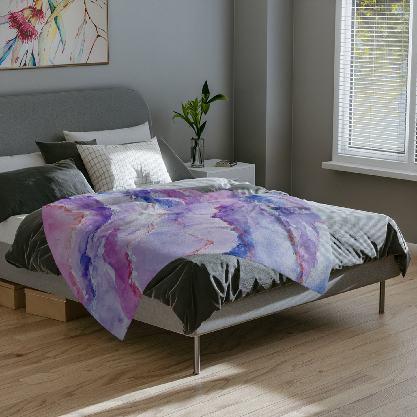 Marbled Dreams - Microfiber Blanket