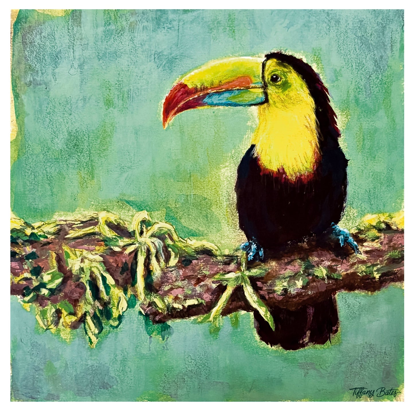 Toucan’s Perch - Original Gouache Painting