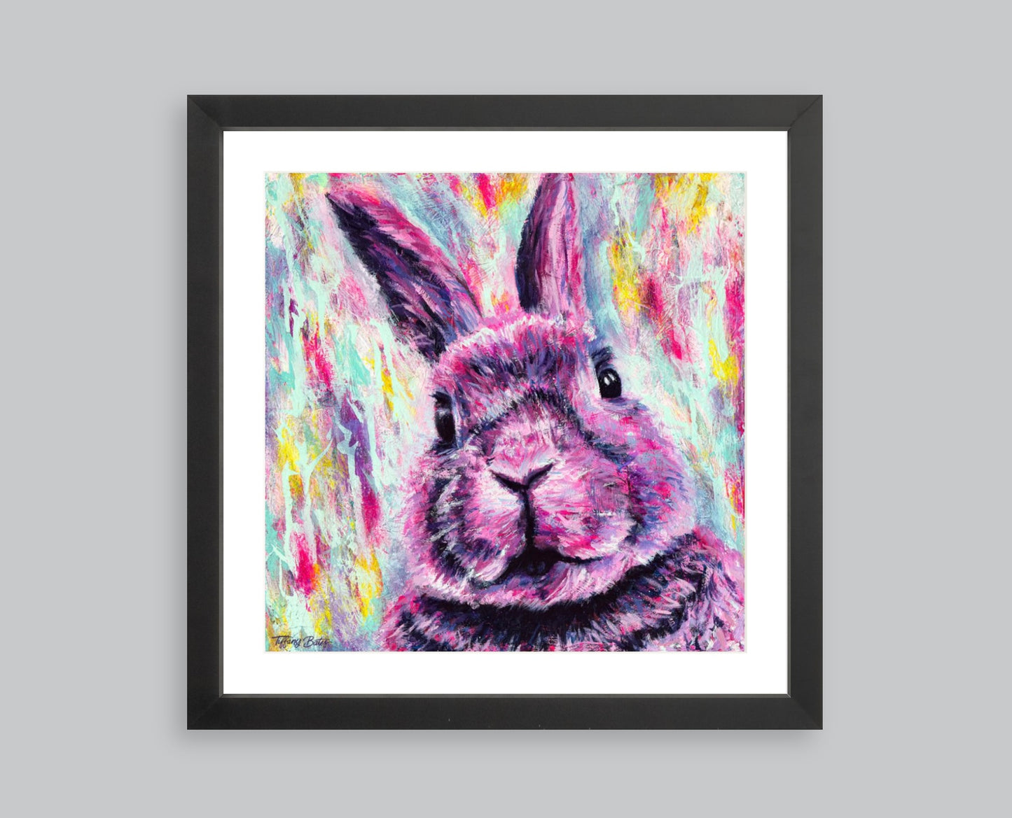 Electric Hare - Framed Art Print
