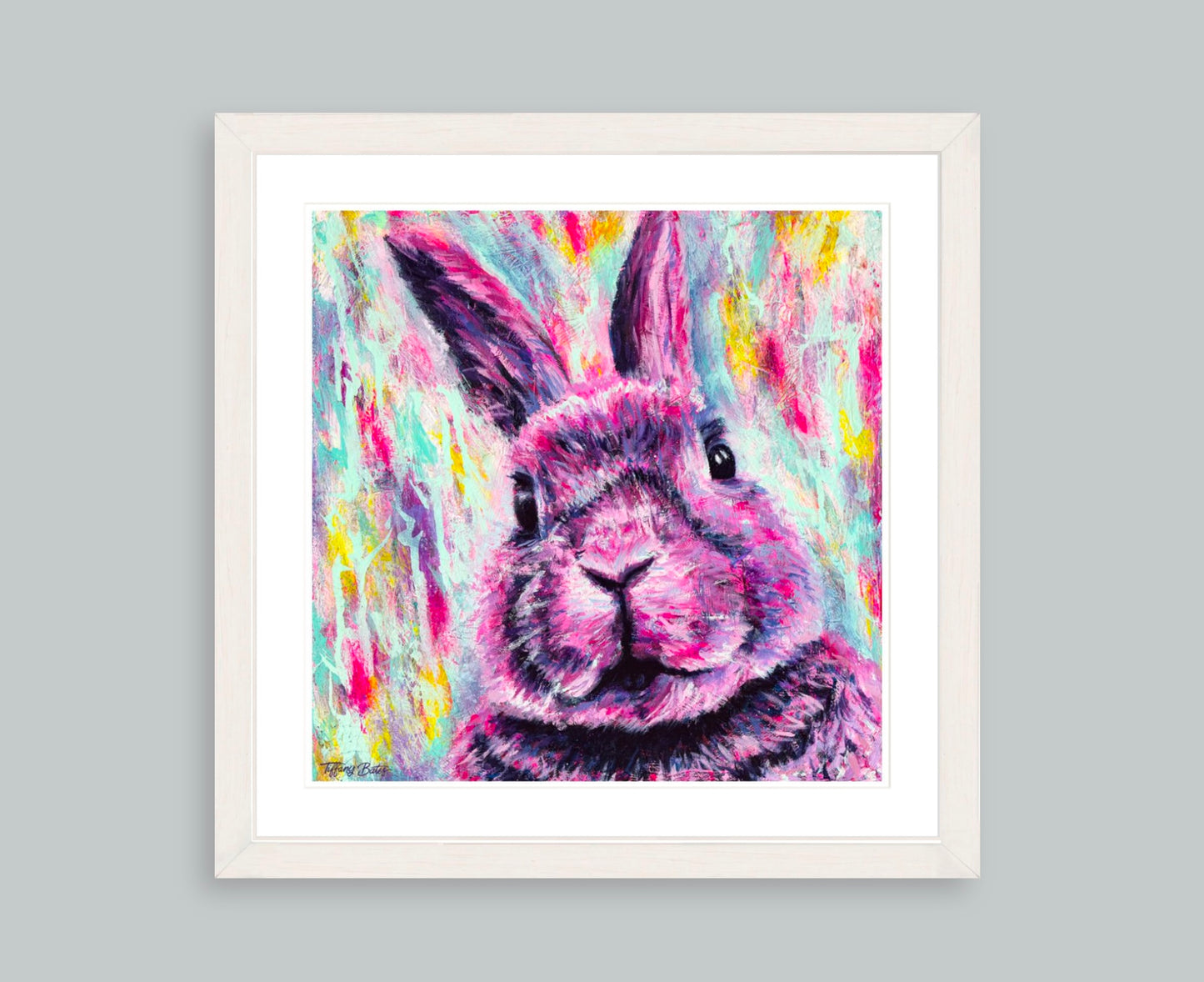 Electric Hare - Framed Art Print