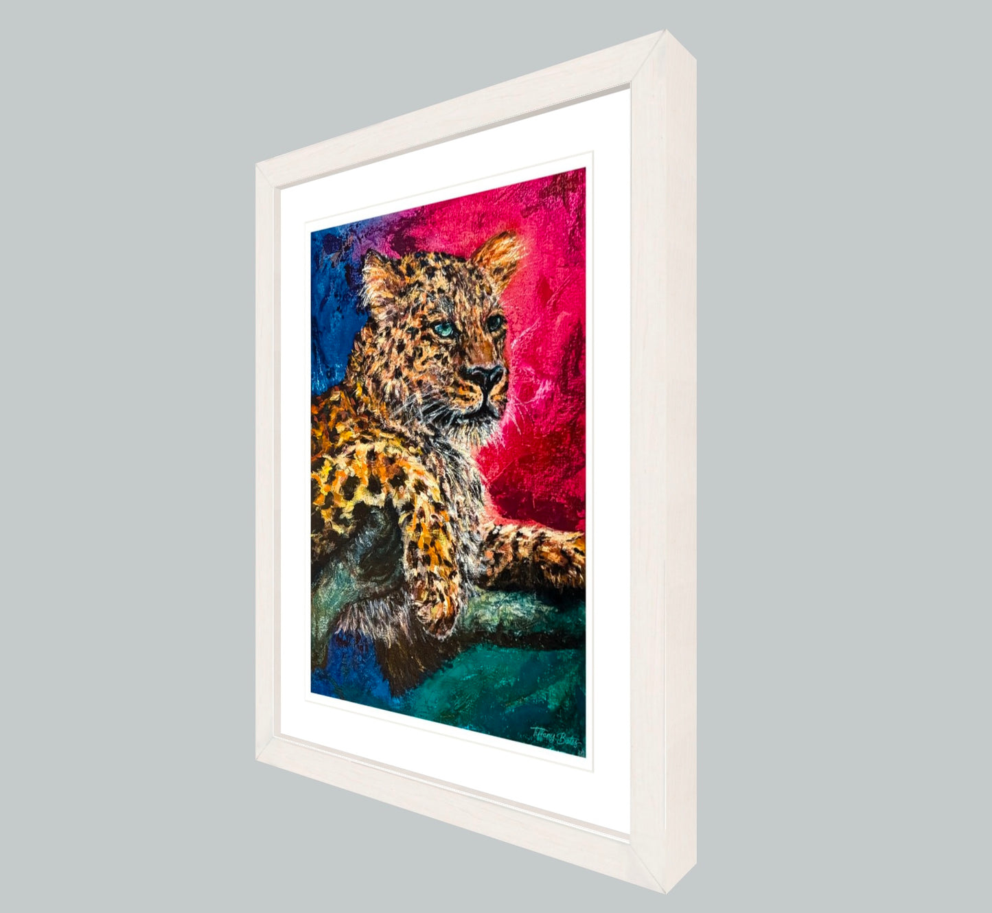 Radiant Resting Jaguar - Framed Art Print