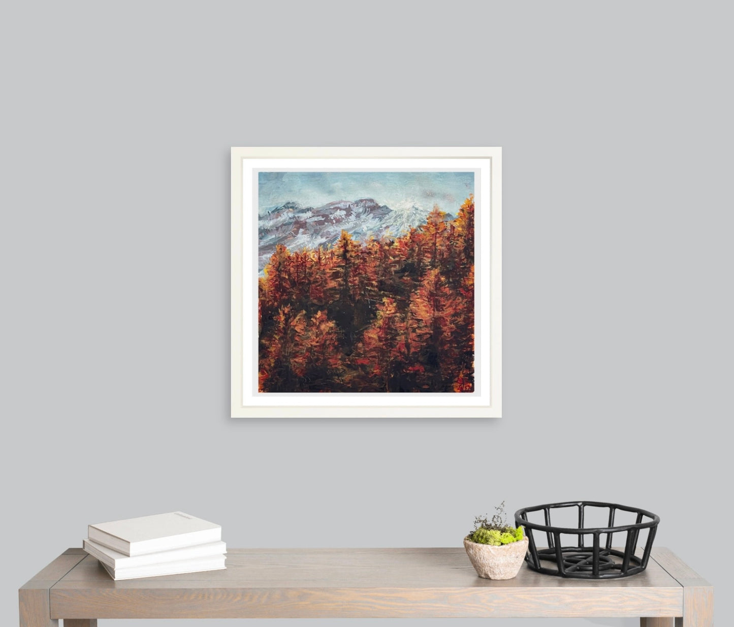 Framed Print - Golden Autumn Sunrise