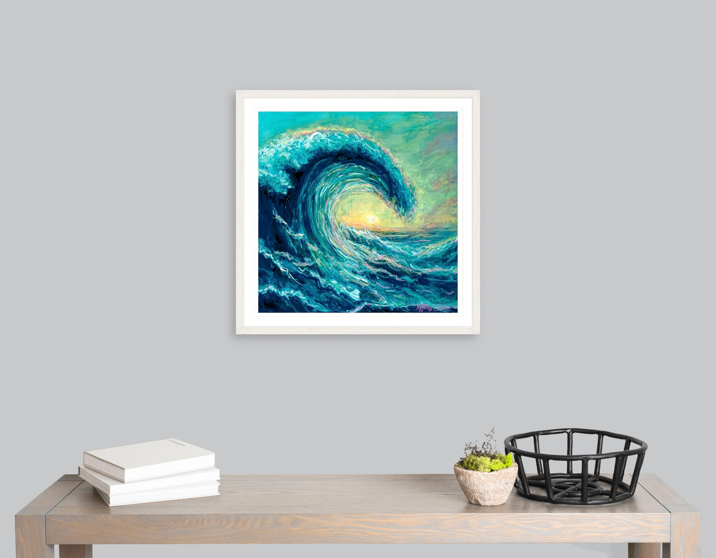 Golden Crest - Framed Art Print