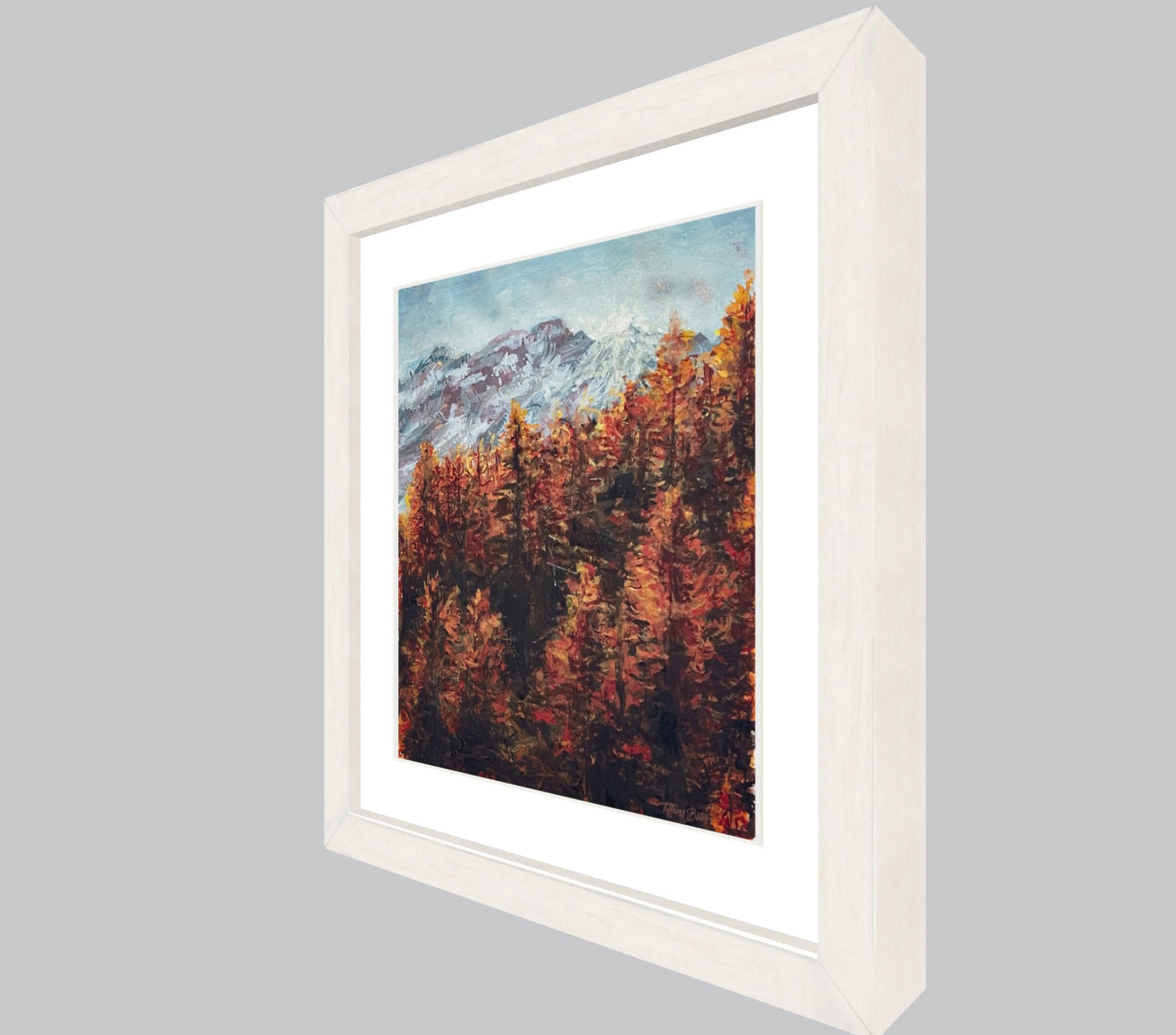 Framed Print - Golden Autumn Sunrise