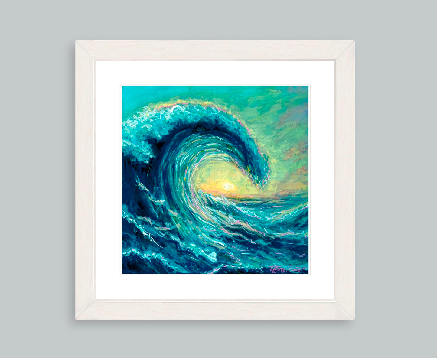 Golden Crest - Framed Art Print