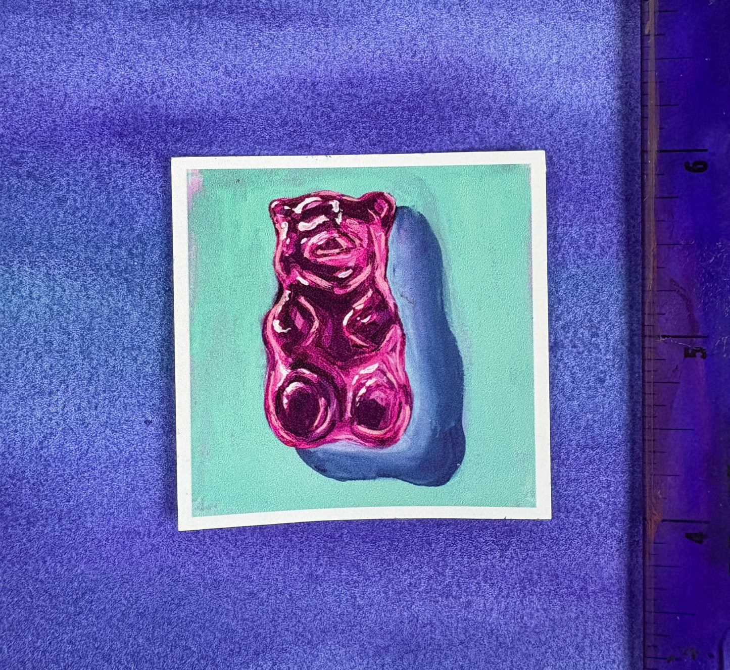 Gummy Bear Glow - Sticker