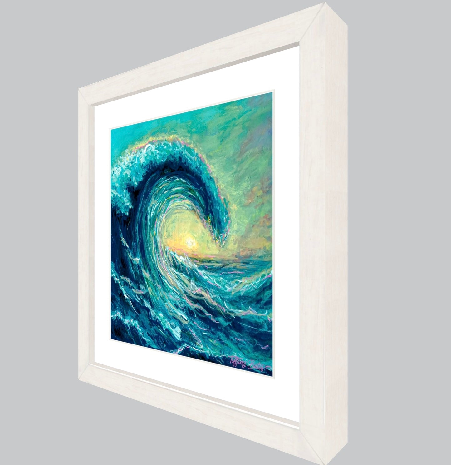 Golden Crest - Framed Art Print