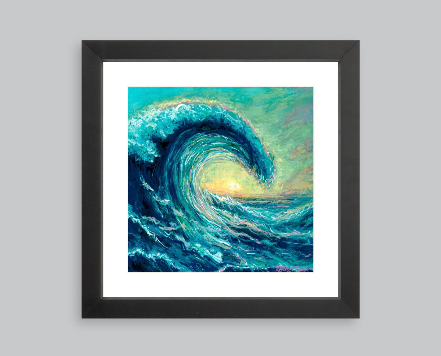 Golden Crest - Framed Art Print