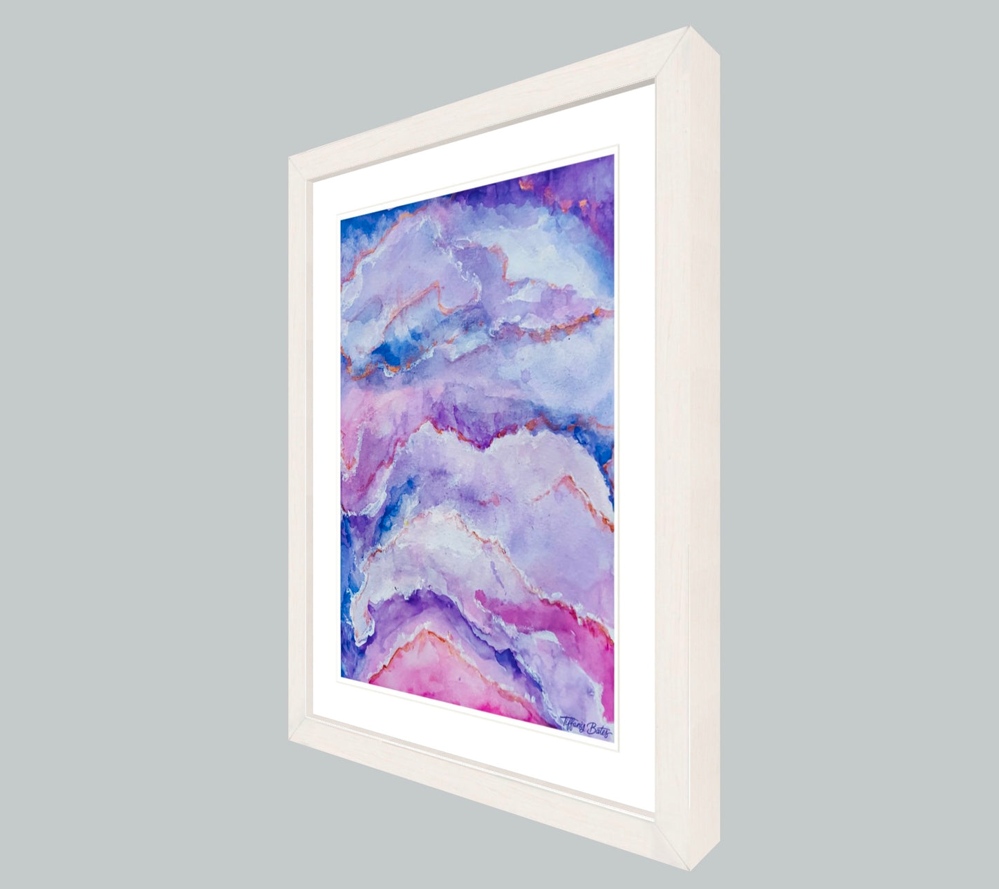 Marbled Dreams - Framed Art Print