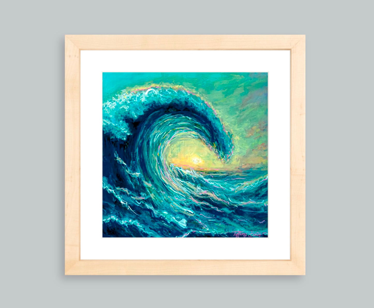 Golden Crest - Framed Art Print