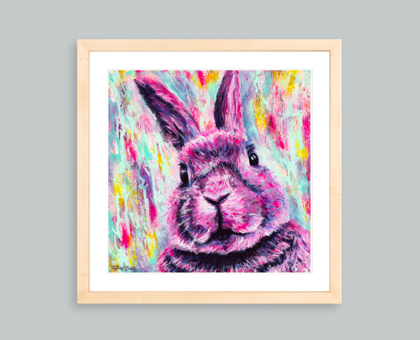 Electric Hare - Framed Art Print
