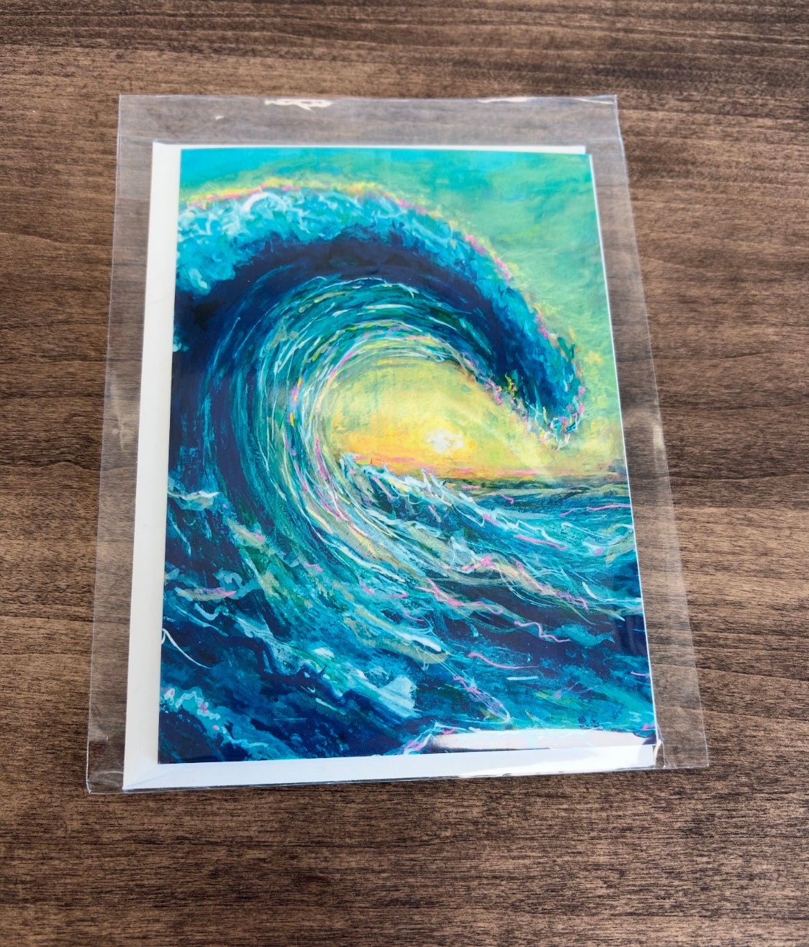 Golden Crest - Greeting Card
