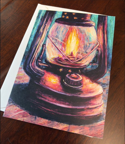 Camp Lantern’s Glow - Greeting Card