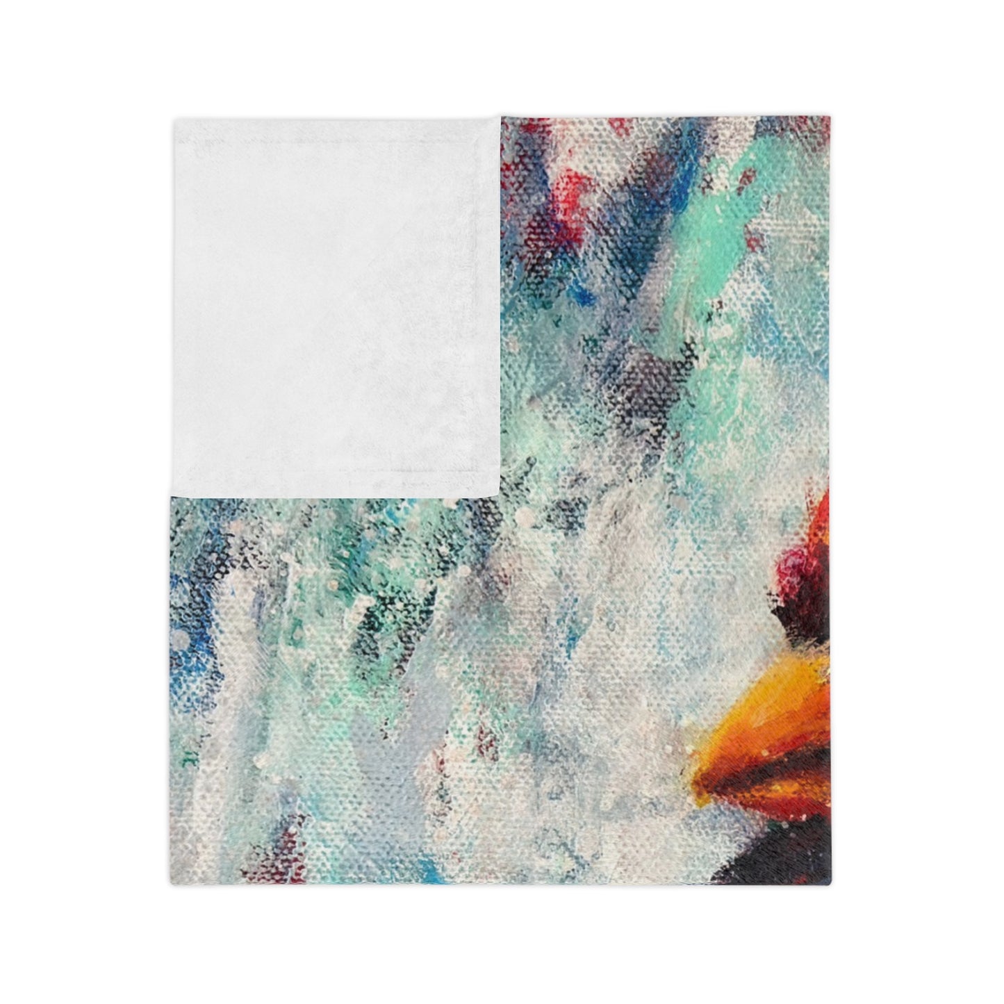 Frost & Fire Cardinal - Microfiber Blanket