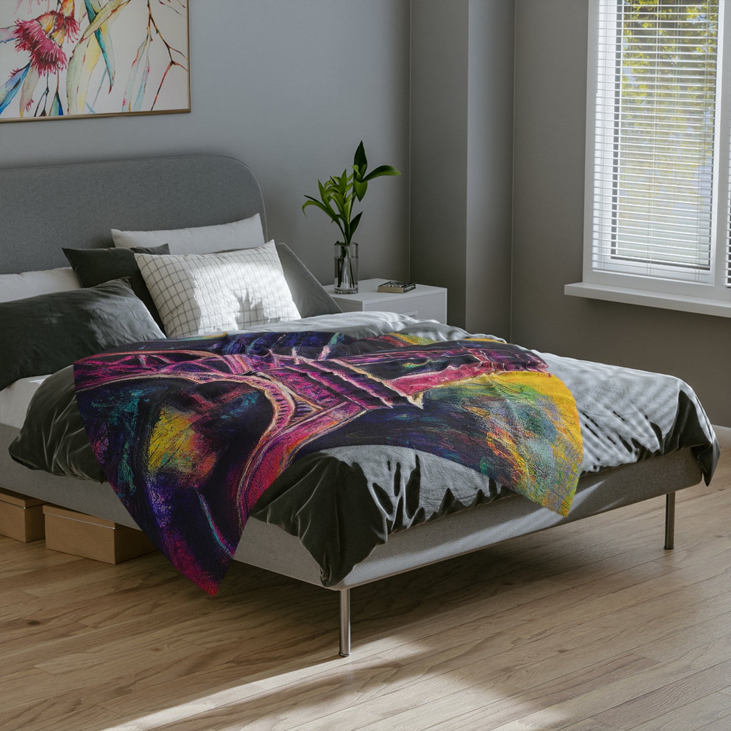 Dreaming of Paris - Microfiber Blanket