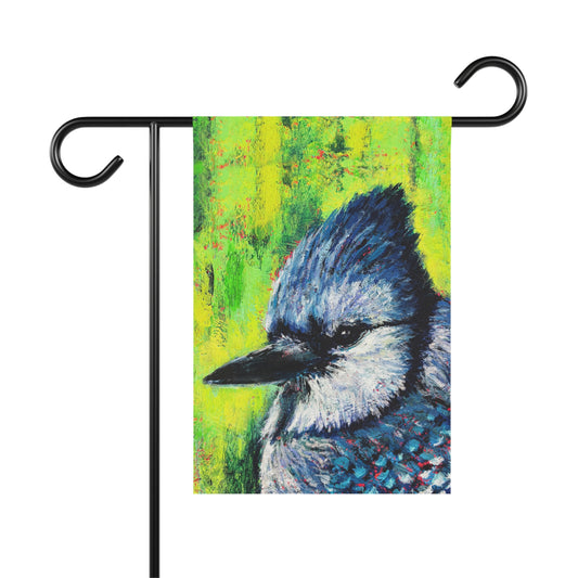 Bluejay’s Gaze - Garden Flag
