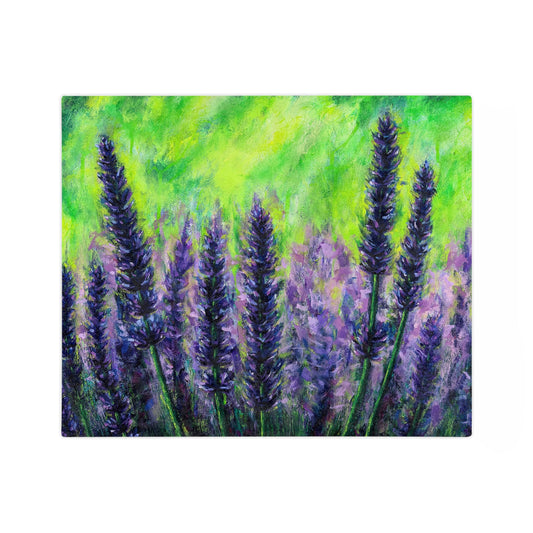 Lavender Fields Forever - Microfiber Blanket