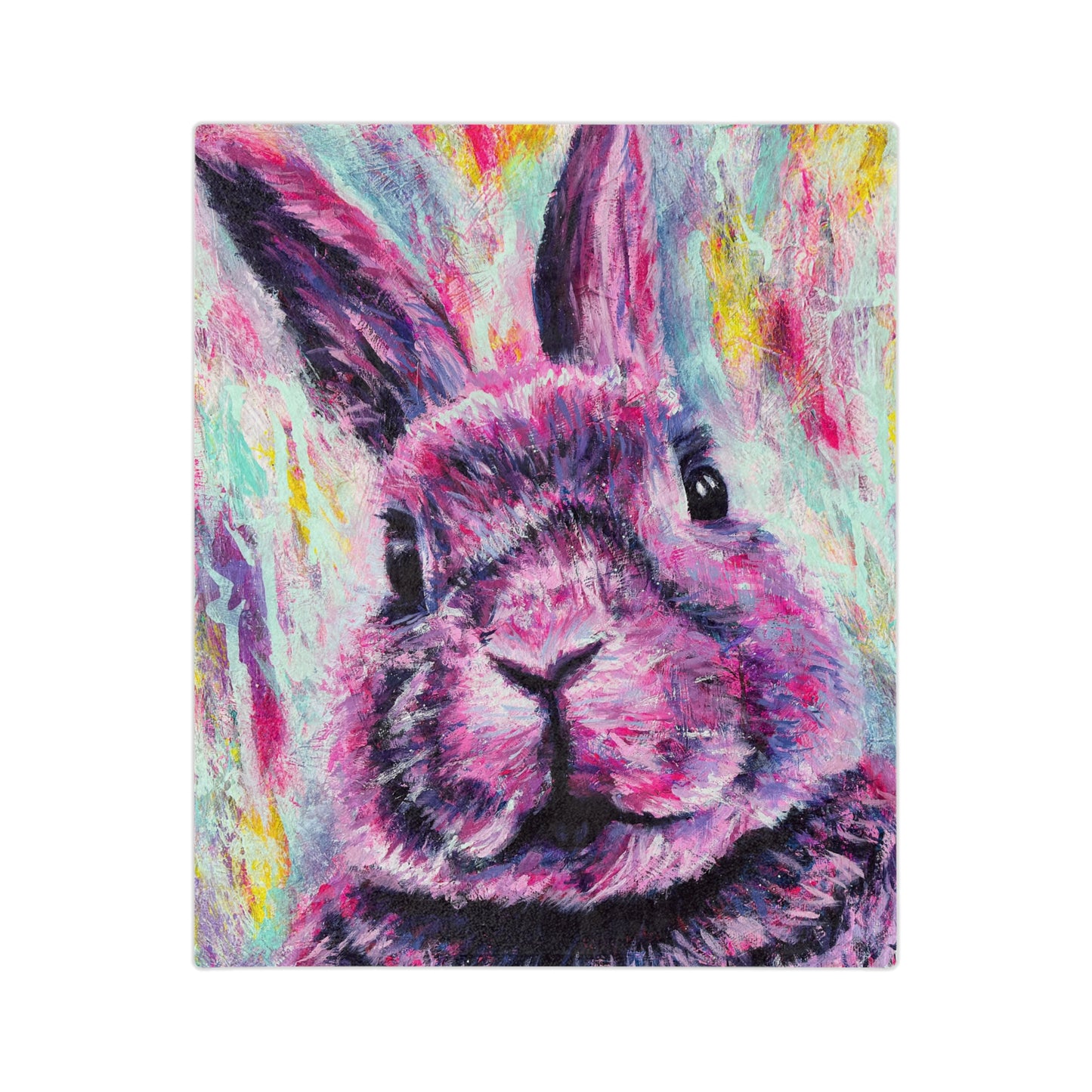 Electric Hare - Microfiber Blanket