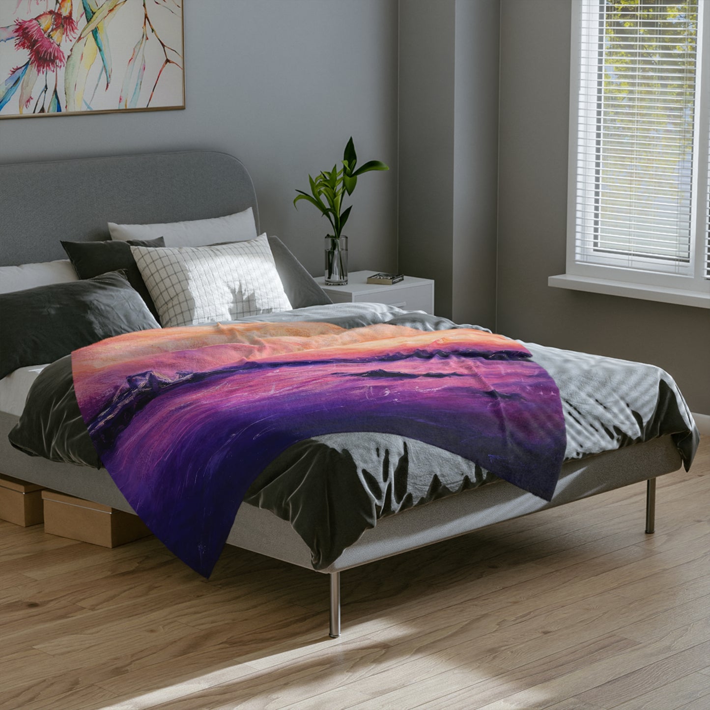 Crossing New Horizons - Microfiber Blanket