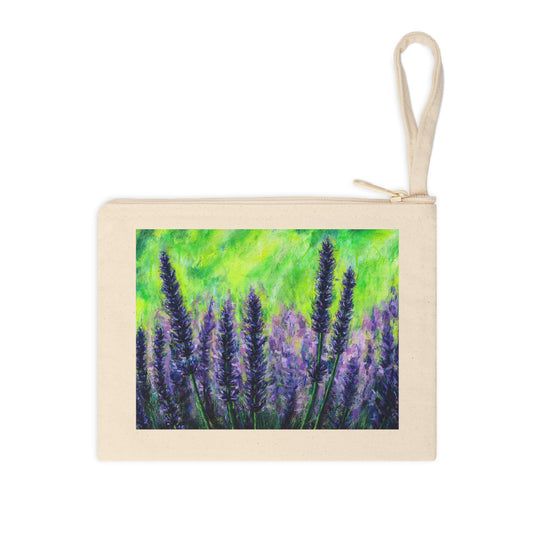 Lavender Fields Forever - Zipper Pouch