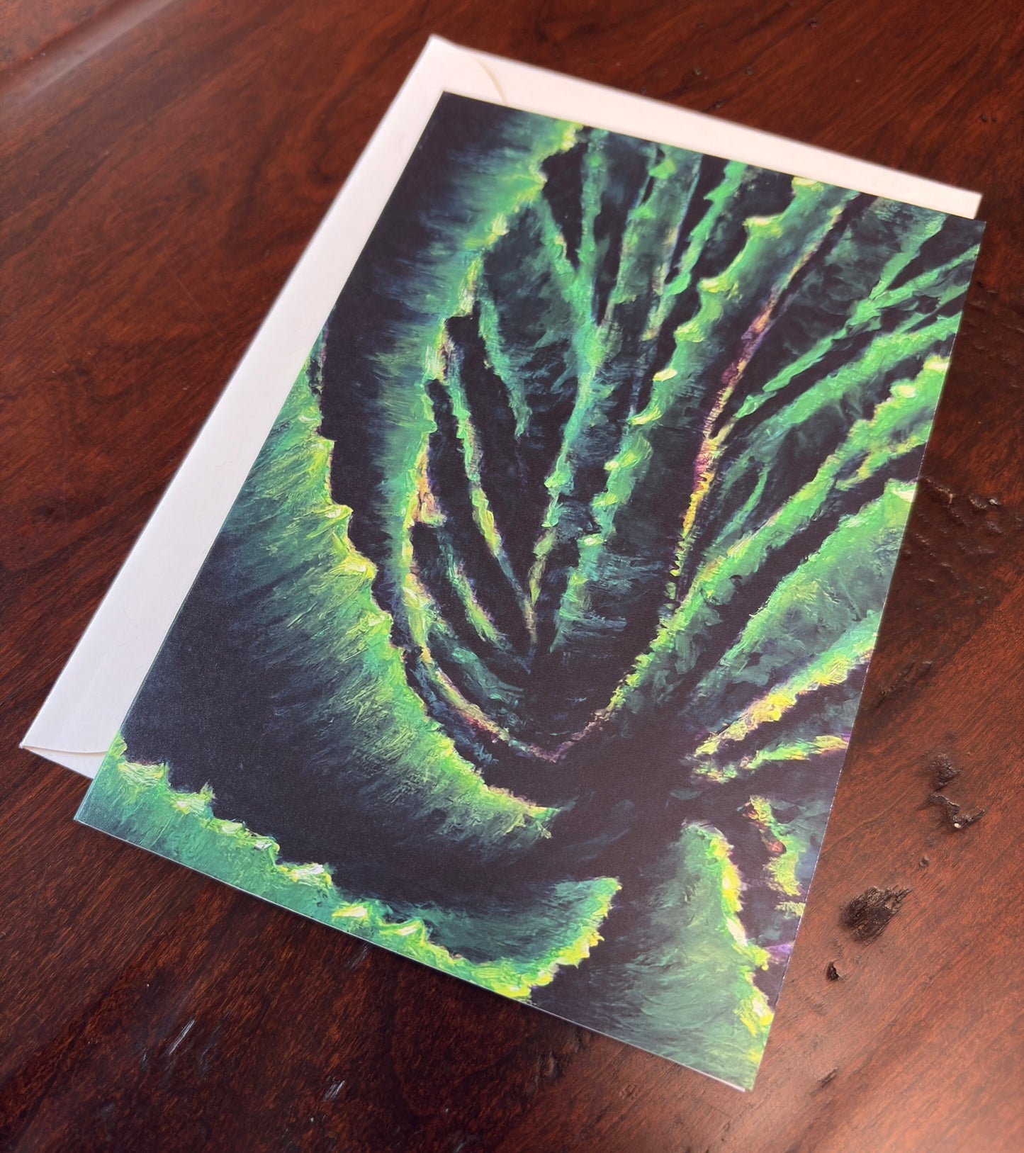 Aloe Confluence - Greeting Card
