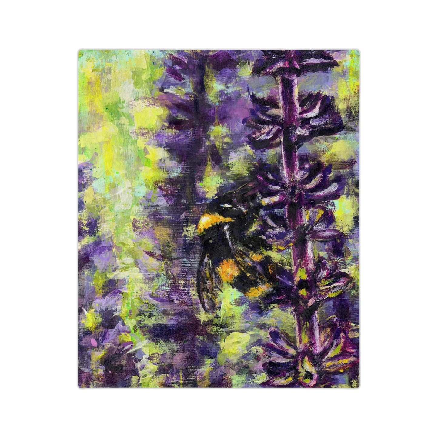 Pollinator’s Peace - Microfiber Blanket