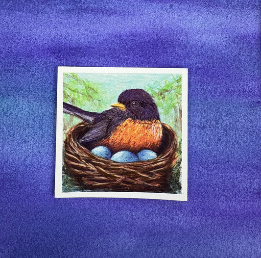 Mamma Robin - Sticker