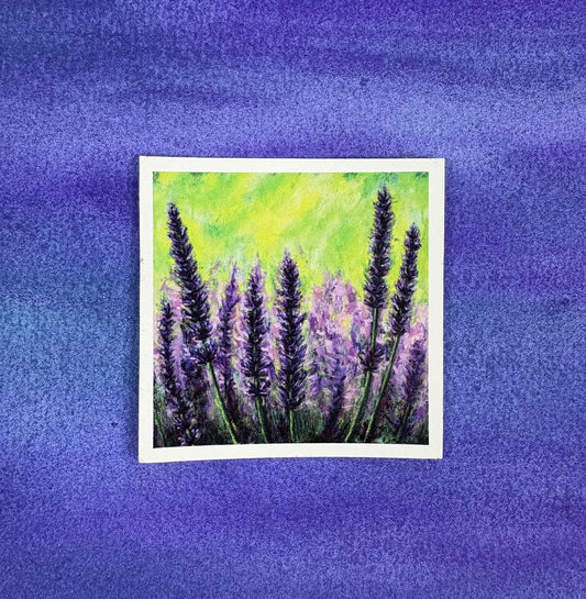 Lavender Fields Forever - Sticker