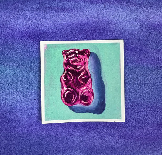 Gummy Bear Glow - Sticker